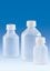 Conical-shouldered bottles PP, 500 ml w/screw cap