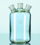 Woulff flaska 500 ml, DURAN®, 3 x NS19/26