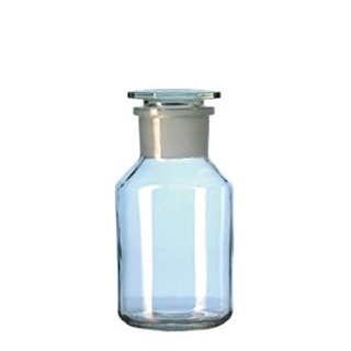 Flaska, soda, NS24 glaspropp, klar, 100 ml