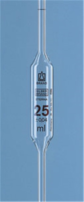 Vollpipett, klass B, 25 ml