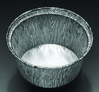 Aluminiumvågskål, hög form, 110 ml, Ø80 mm