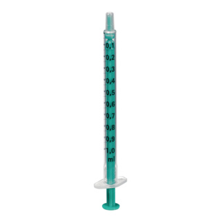Sprutor NORM-JECT, 2-komp, luer, 1ml (Tuberkulin)