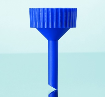 Filtertratt u. huvuddel, DURAN, PP, för filtertratt m. glastopp, 28/10 mm