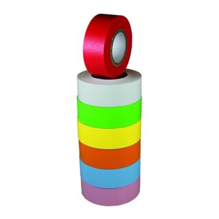 LLG label tape, 12,7 m x 12,7 mm, blandade färger