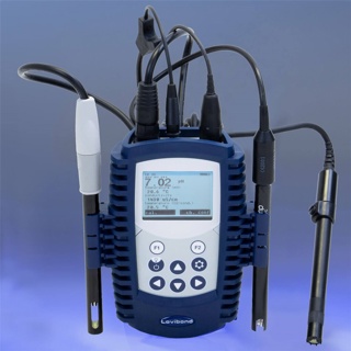 Multiparametermätare, Lovibond SD 335 pH/Con/DO, Set 3 m. sensor och tillbehör