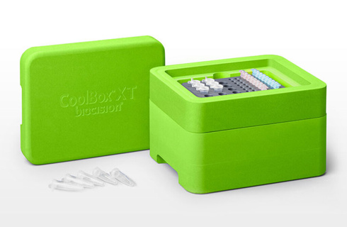 CoolBox XT PCR Strip Workstation (AF), m.rack,grön