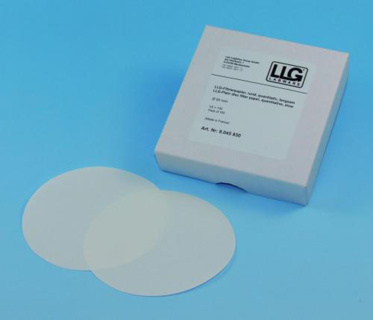 Rundfilter, LLG, kvantitativt, medium, Ø185 mm, 5-8 µm, 100 st.