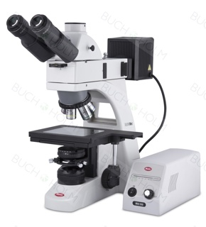 Mikroskop Motic, BA310 MET-T, trinokulära, objektiv LM PL