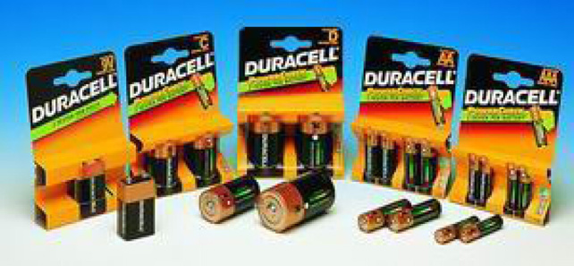 Alkaliska batterier 1,5 V, LR20, D