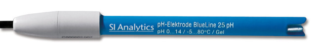 pH-elektrod, SI Analytics BlueLine 25, plast, gel, BNC 1 m