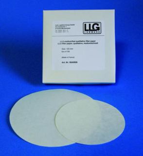 Rundfilter, LLG, kvalitativt, medium-snabbt, Ø42,5 mm, 5-13 µm, 100 st.
