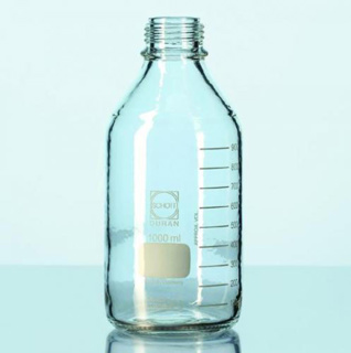 Bluecap flaska, plastbelagd, utan lock, 10.000 ml