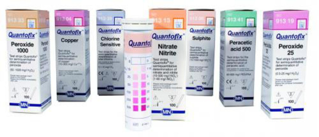 Quantofix, totalt järn 100, 0 - 100 mg/l, Fe2+/3+ 