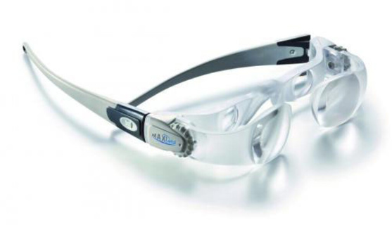 Glasögon med lupp, MaxDetail, 2,0x förstoring