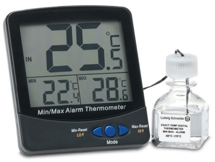 Digital skåpstermometer, fryspunkt, -50 - 70°C
