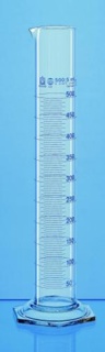 Measuring cylinder 500 ml,h.F. BLAUBRAND®,cl.A,USP