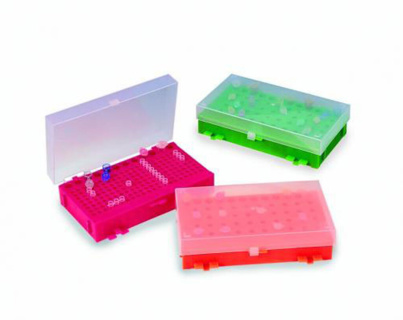 PCR-racks i flera färger, 5 st.