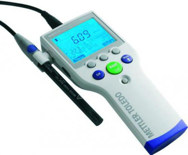 pH/Jon/DO-mätare, Mettler-Toledo SevenGo Duo Pro SG68-EL-Kit, med elektroder