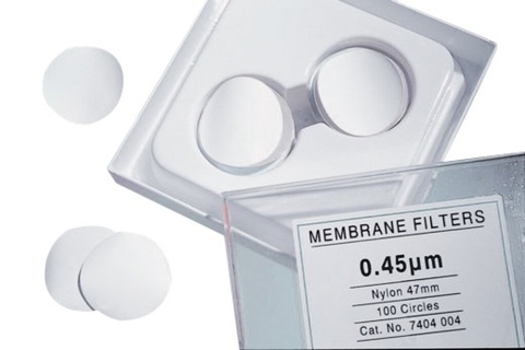 Membranfilter, Whatman, Nylon, Ø90, 0,2 µm, 50 st.