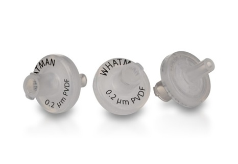 Sprutfilter, Whatman Puradisc, PVDF, Ø13 mm, 0,2 µm, LSO, steril, 50 st.