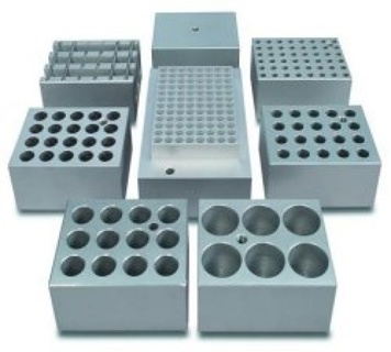 Aluminiumblock till Ø10,5 mm rör, 20 hål