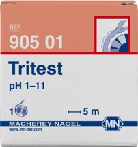 pH-indikatorpapper, Macherey-Nagel Tritest, pH 1 - 11, 5 m