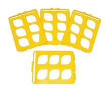 BEL-ART-Grid, 30mm, grid 2x3, yellow 