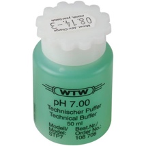 Buffert, teknisk, WTW, grön, pH 7,00 ±0,03, 50 mL