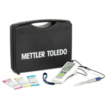 pH-mätare, Mettler-Toledo FiveGo F2-Field-Kit, med väska och elektrod