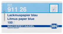 pH-indikatorpapper, lackmus, Macherey-Nagel, strips, pH 8 - 5, blå-röd, 100 st.
