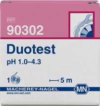 pH-indikatorpapper, Macherey-Nagel Duotest, pH 1 - 4,3, 5 m