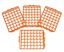 BEL-ART-Grid,13mm, grid 6x7, orange 