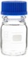 BlueCap flaska, DURAN, m/blått lock, 50 ml. 10/pk