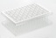 PCR-plate 96-well, PC/PP rigid 96-W full skirt. white W white FR pack of 50