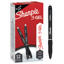 Sharpie® S-Gel - Gelpenna, 0,7 mm, svart, 12/fp.