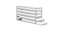 Comfort rack m/ utdrag frysskåp TENAK, 50 mm boxar, h:334 x b:140 x d:562 mm, 6 x 4 boxar