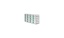 Comfort rack m/ utdrag frysskåp TENAK, 50 mm boxar, h:167 x b:140 x d:683 mm, 3 x 5 boxar