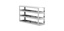 Comfort rack m/ utdrag frysskåp TENAK, 100 mm boxar, h:314 x b:140 x d:562 mm, 3 x 4 boxar