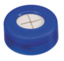 Snap-lock, LLG, N 11, blå PE m. hål, silikon/PTFE 55 A, slit