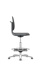 Labsit stol, PU-skum, fotring, grå, 450-650 mm