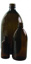 Medicinflaska, brun, utan lock, Ø96,5 mm, 1000 ml
