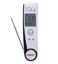 Dual infrared / folding thermometer with sensor