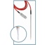 Temperatursensor Pt1000, Ludwig Schneider 67056, Ø3/6x250 mm, glas, -50-250 °C, 2 m kabel
