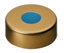 Crimp-lock, LLG, N 20, magnetisk alu, guld, silikon/PTFE 45 A