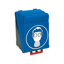 Förvaringslåda, Gebra SecuBox Maxi, 23,6 x 31,5 x 20,0 cm, blå