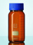 BlueCap flaska, vid hals, GLS 80, brun, 500 ml