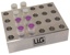 LLG aluminium block, 24 x 2,0 ml rör
