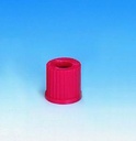 [1175771] Skruvlock med hål Ø9,5 mm, PBT, rött, GL14
