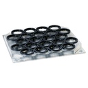 [2650190] Platta till 22 x 25 ml kolvar