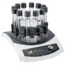 Heidol Multi REax, multi-vortexshaker, with 2 attachments for 12-26 tubes